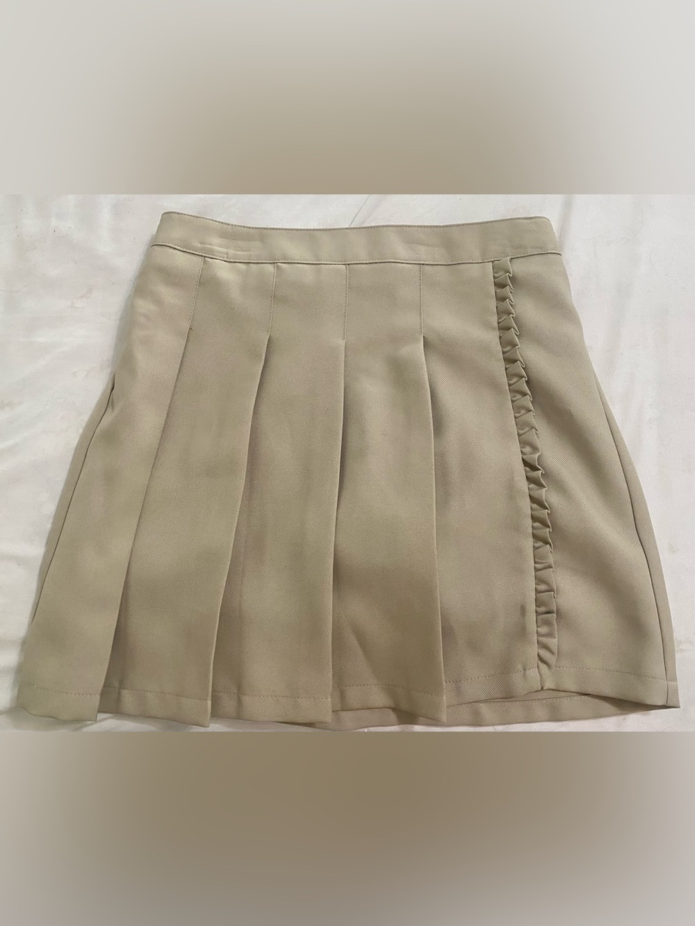 Wonder Nation School Uniform Pleated Ruffle Scooter Skirt